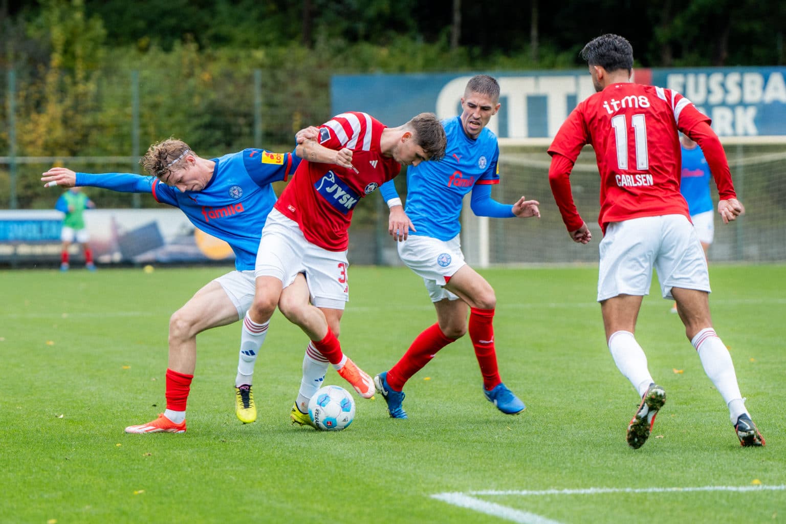 Störche mit klarem Testspielsieg gegen Silkeborg IF - Kieler