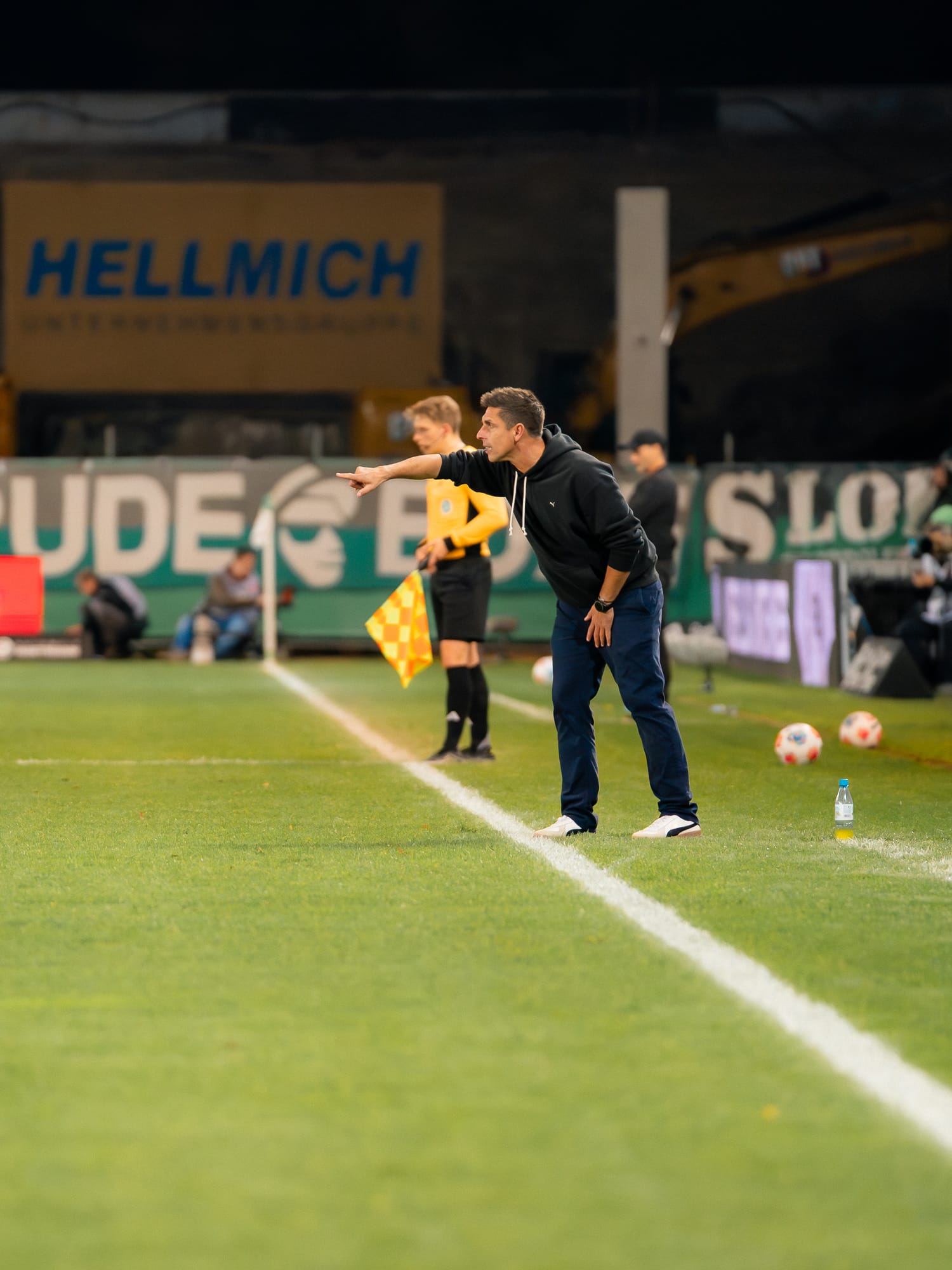SC Preußen Münster gegen KSV Holstein am 31. Oktober 2025 im LVM-Preußenstadion, Münster. Anstoß 18:30 Uhr, 2. Bundesliga, 11. Spieltag.
