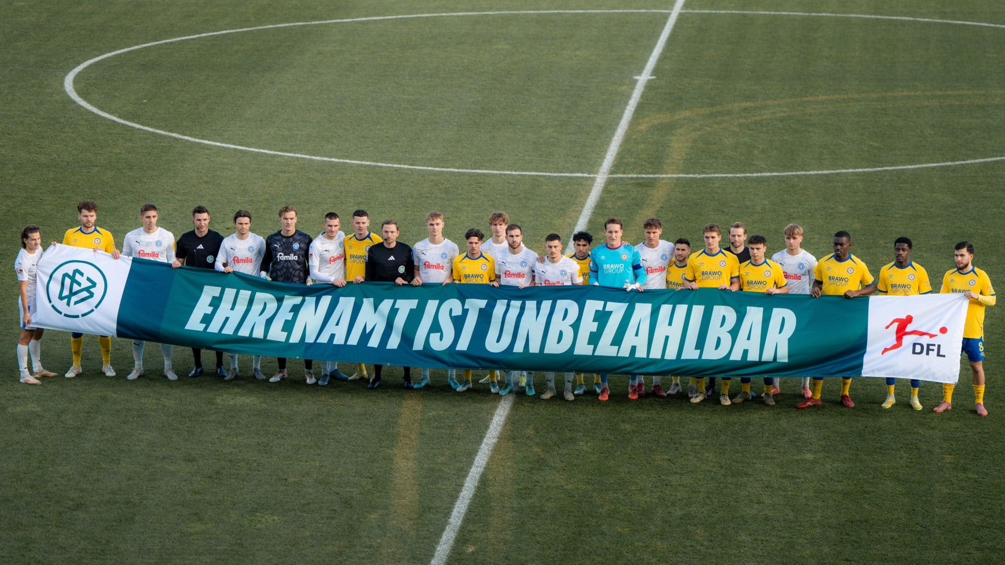 Ohne Ehrenamt kein Fußball: Der deutsche Fußball sagt Danke