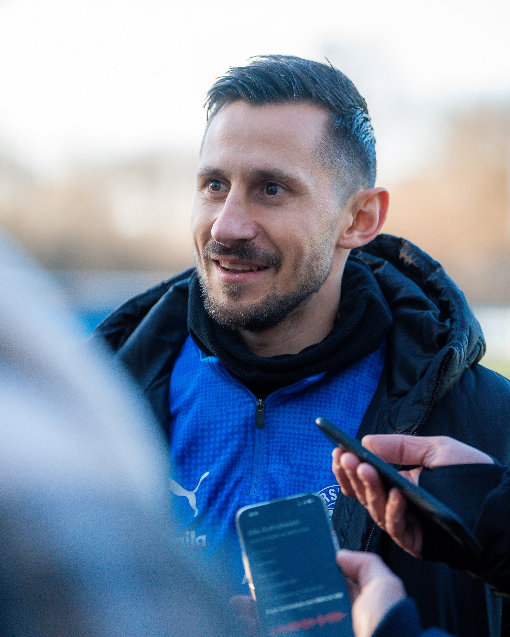 Für Kapitän Steven Skrzybski ist die Marschroute gegen Dresden klar: „Am Samstag geht es nur darum, das Spiel zu gewinnen.“ 😤