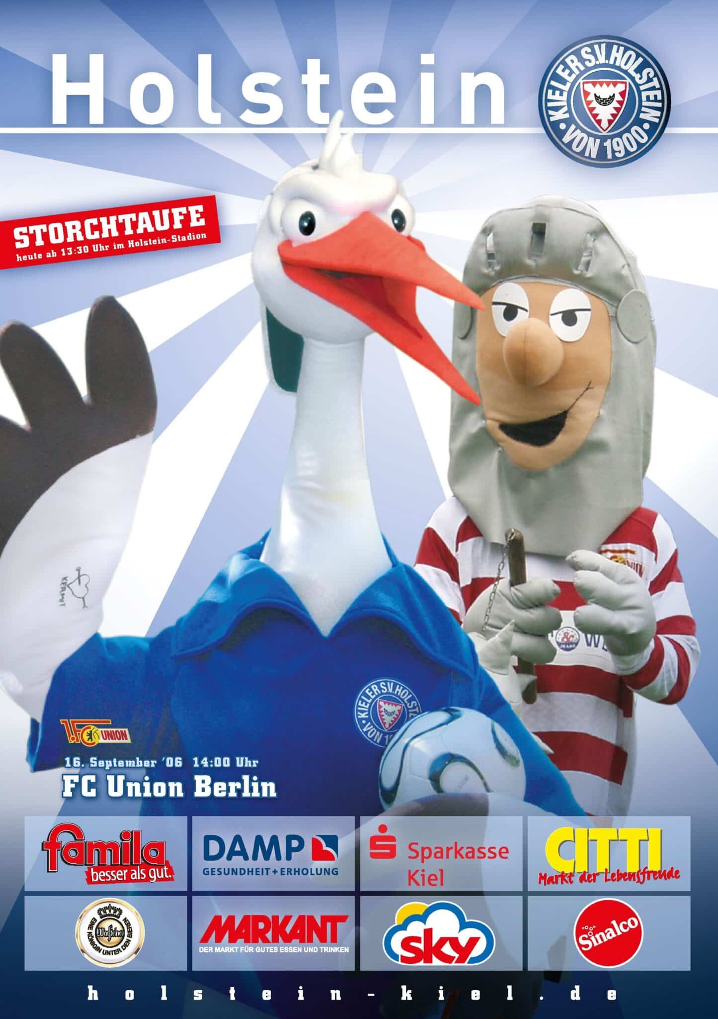 Stolles Taufpate wird 25! Unions Maskottchen Ritter Keule war 2006 bei Stolles Taufe dabei und ist bis heute Kult an der Alten Försterei. Alles Gute zum Geburtstag, Ritter Keule. 🥳