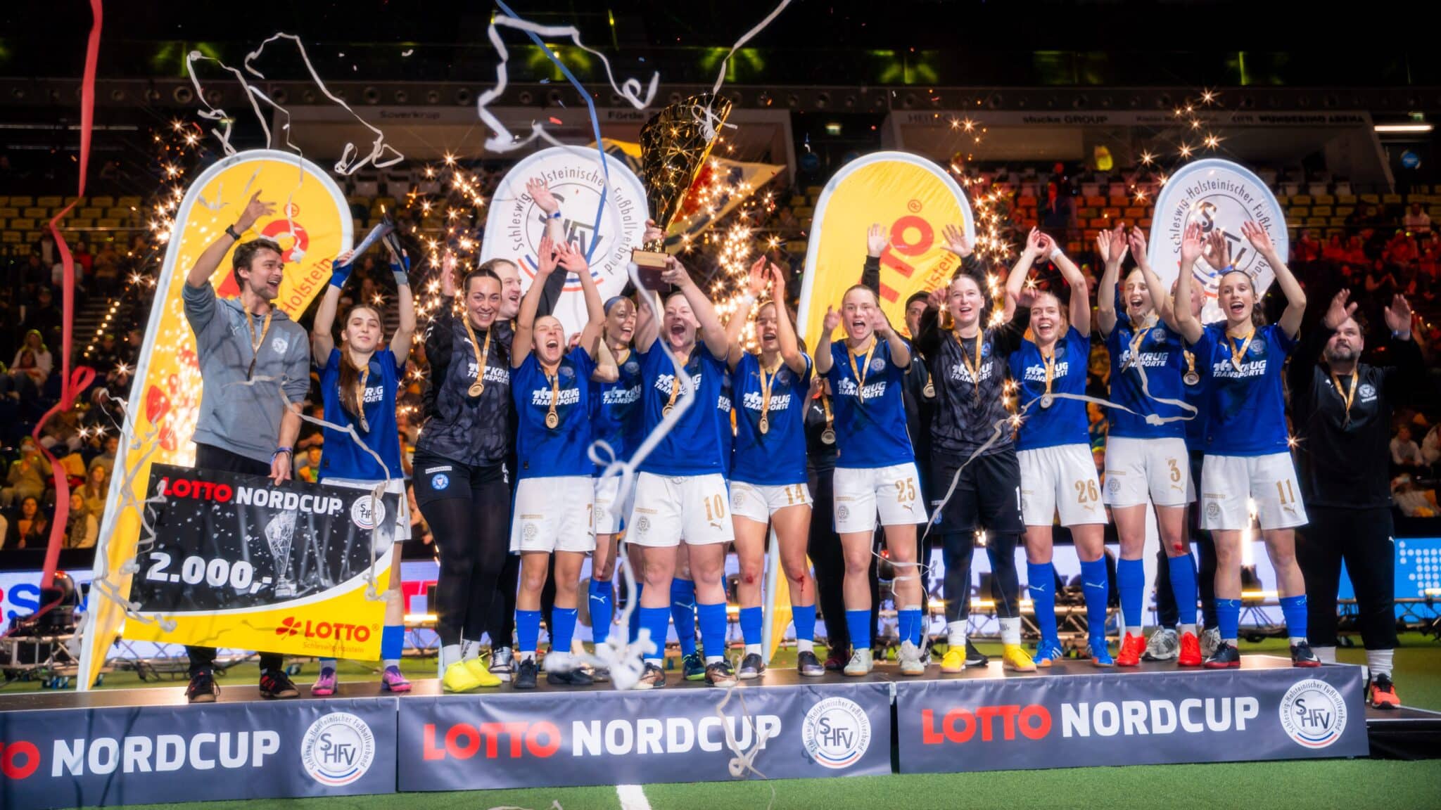 Holstein Women gewinnen den LOTTO NORDCUP