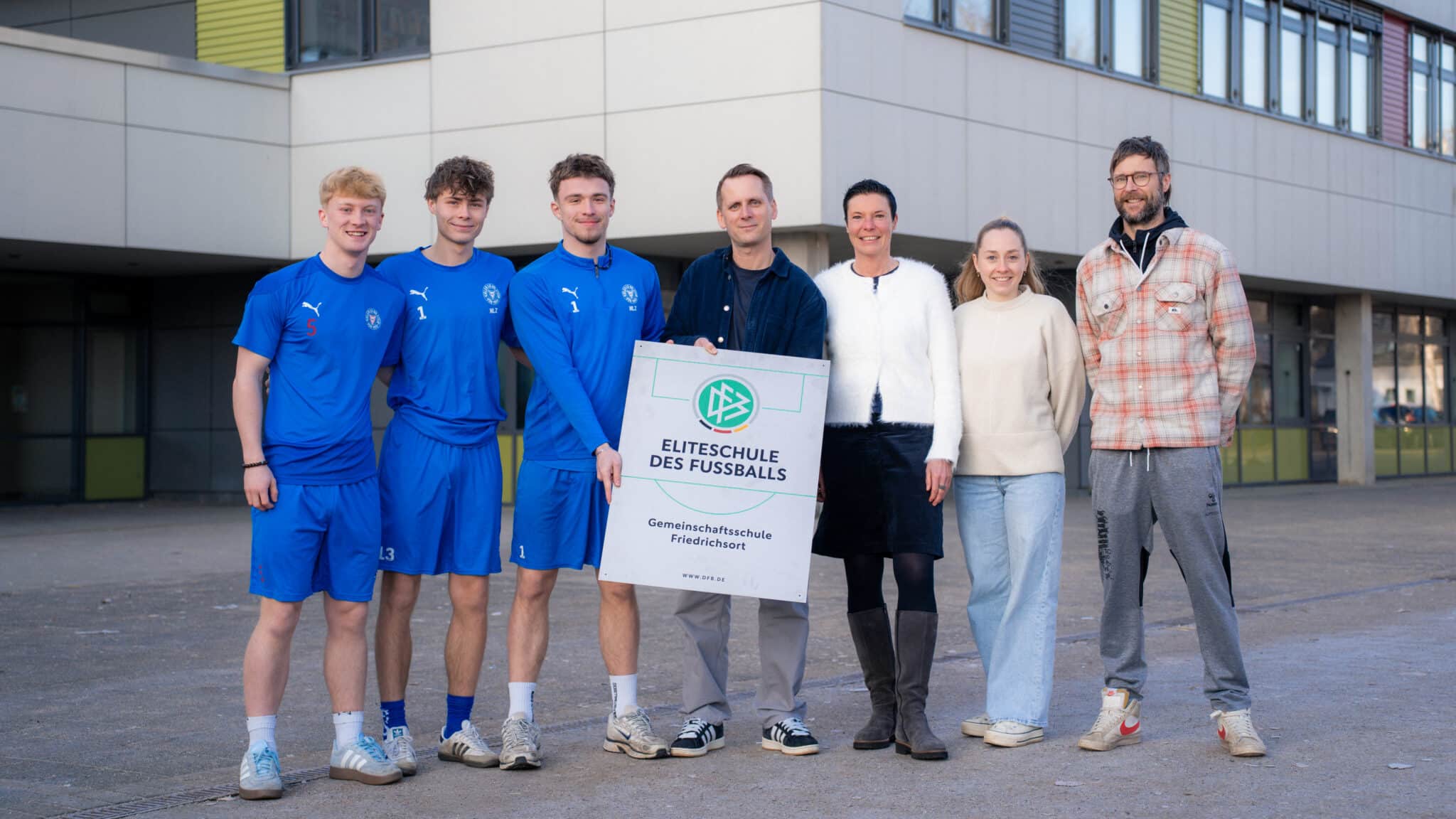 Gemeinschaftsschule Friedrichsort bleibt DFB-Eliteschule