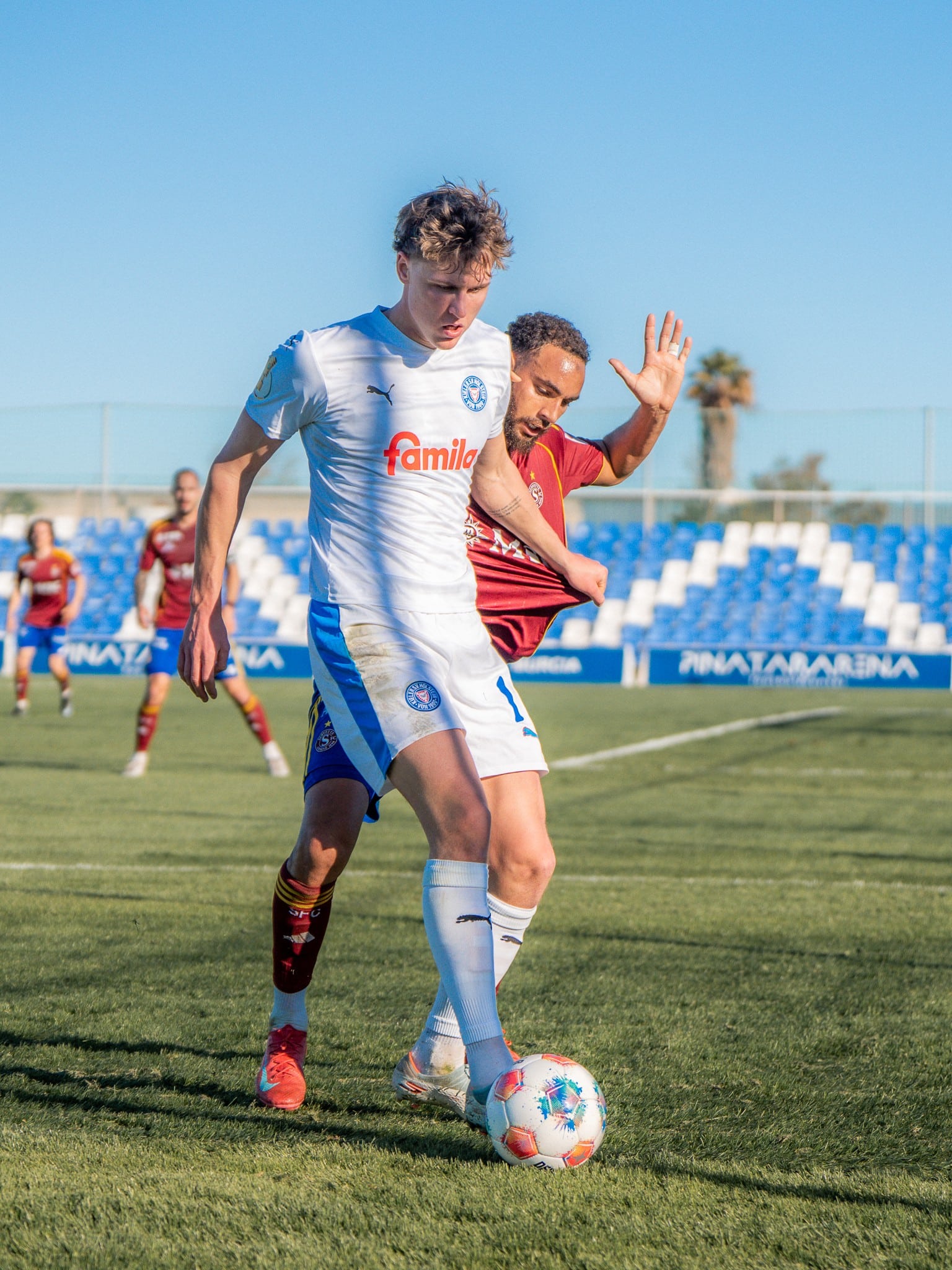 Im ersten Testspiel im Wintertrainingslager trennen sich unsere Störche vom Schweizer Vizemeister Servette FC mit 1:1. 🫱🏻‍🫲🏻
