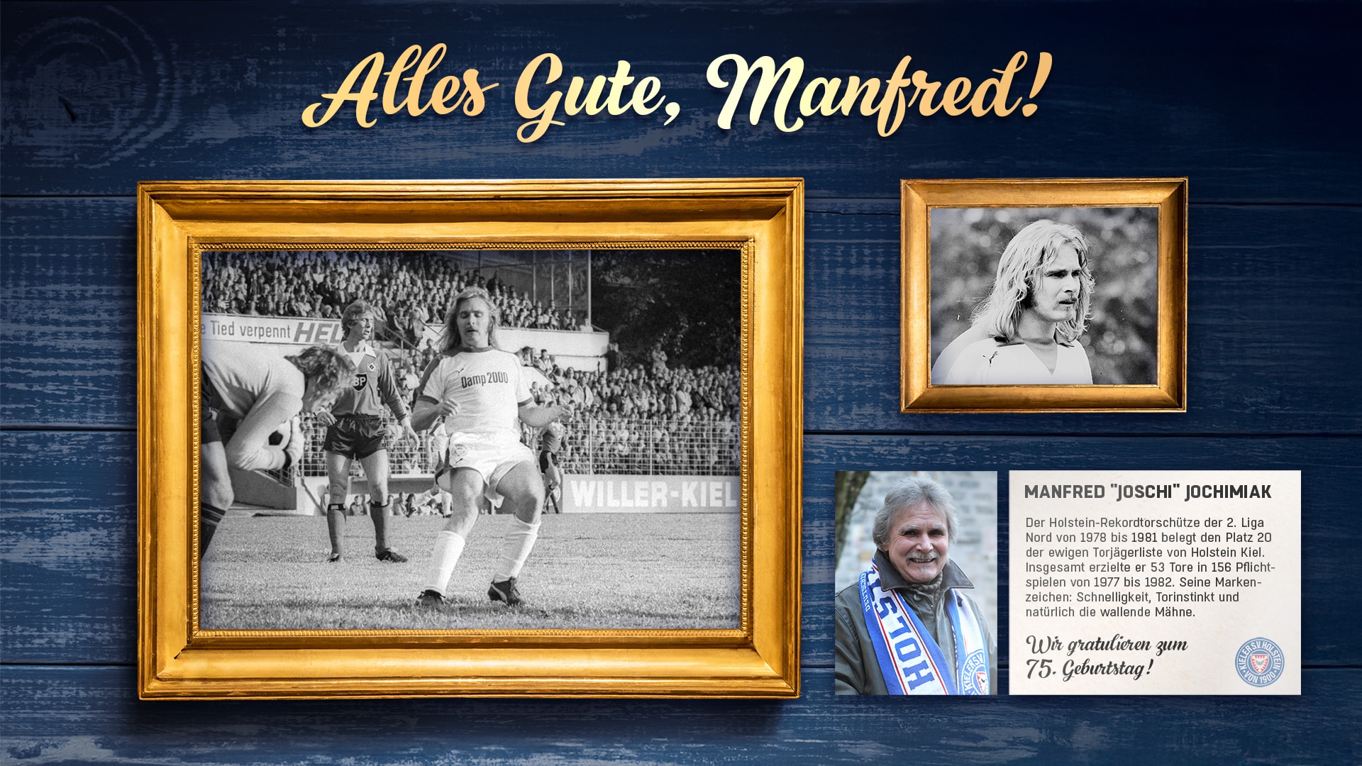 „Joschi“ Jochimiak feiert 75. Geburtstag