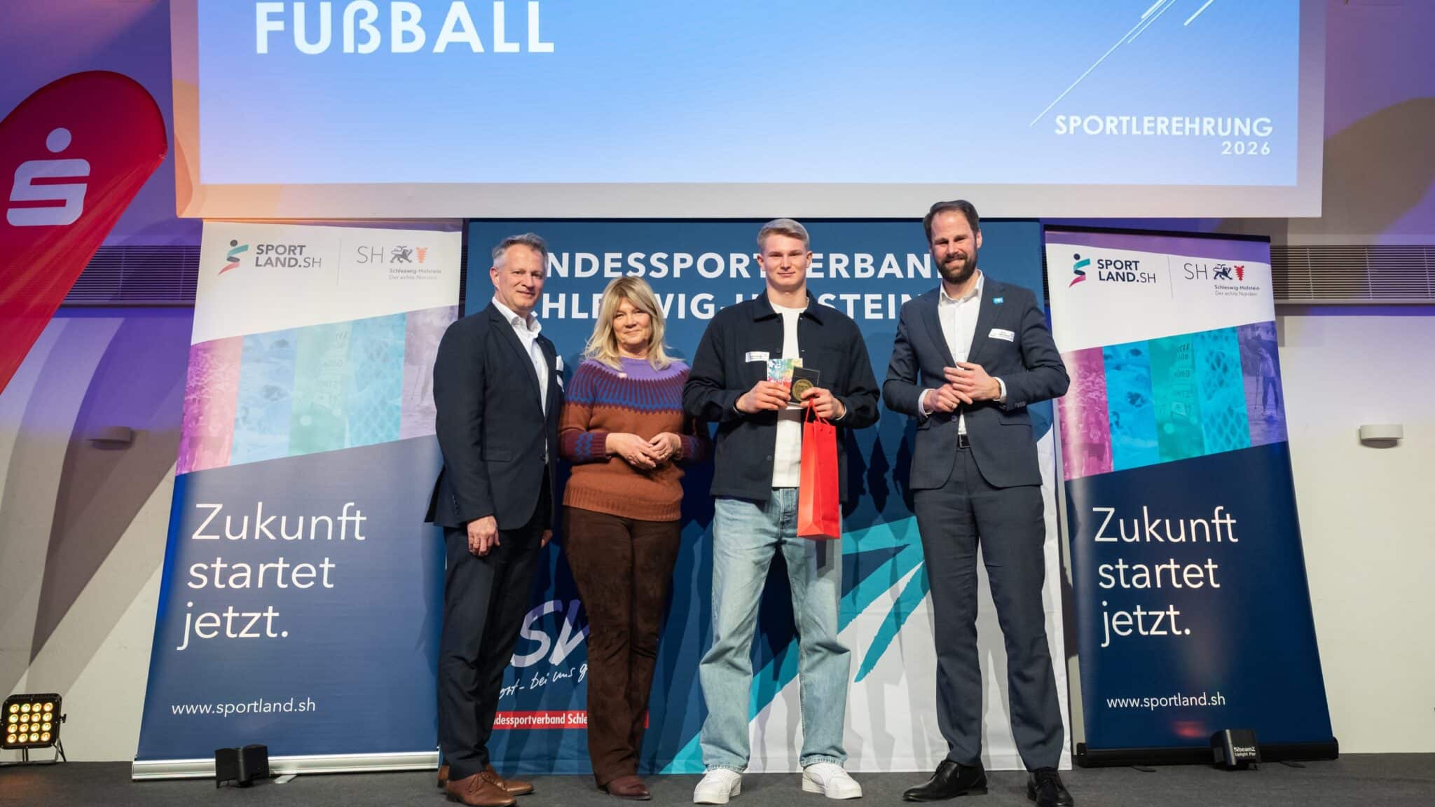 Lio Rothenhagen von Landessportverband und Landesregierung geehrt