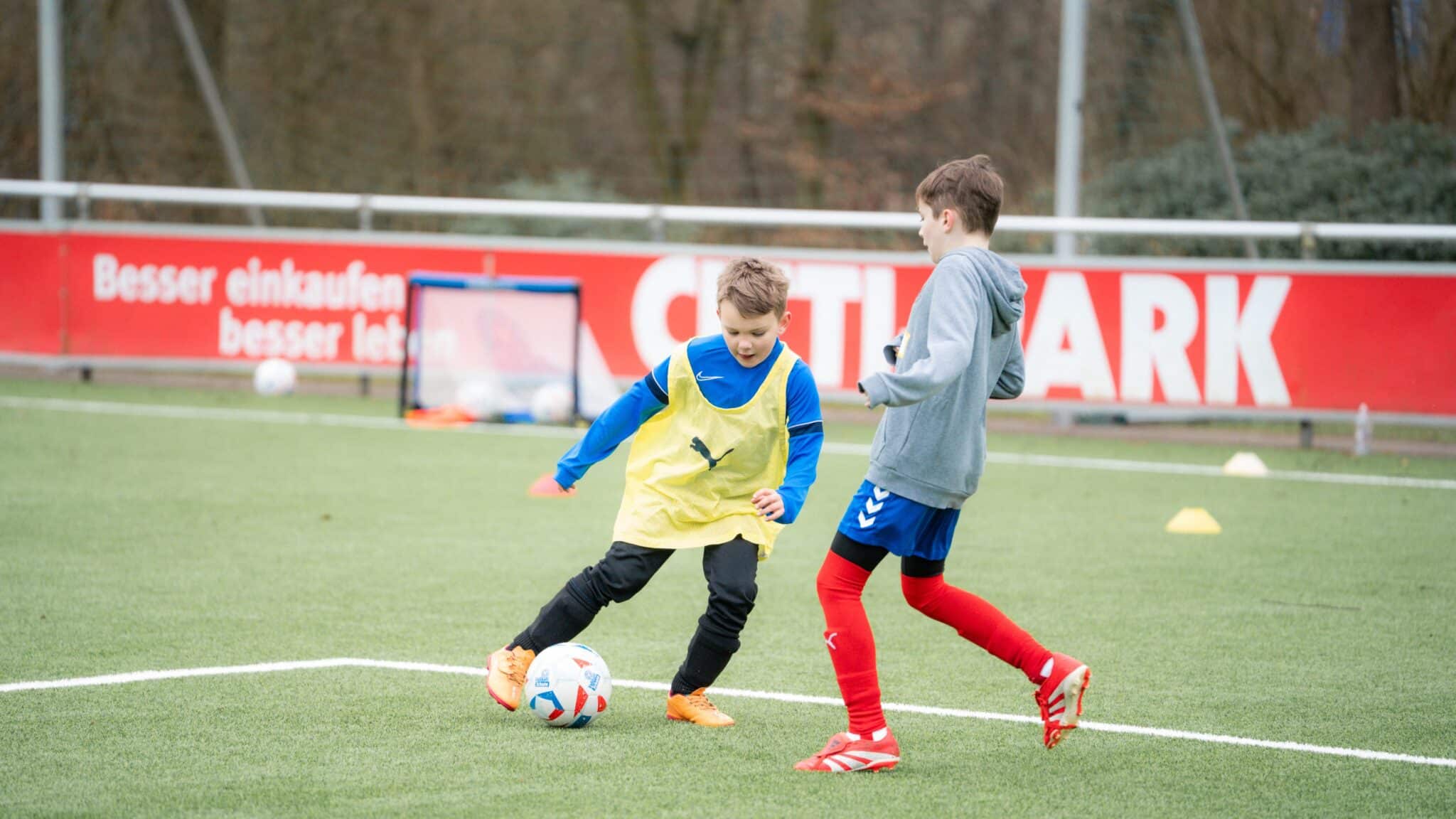 Spieltagscamp der Fußballschule: Ein ganz besonderer Spieltag 