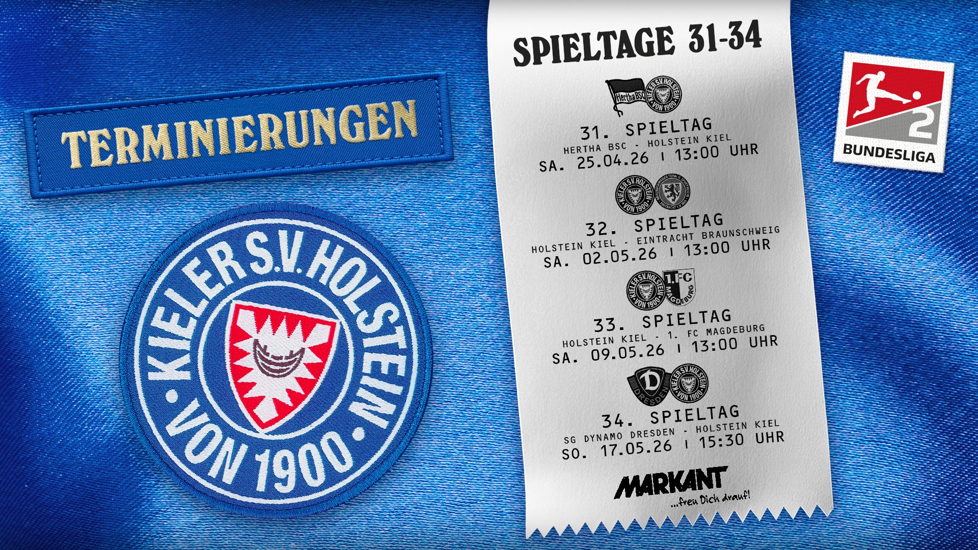 DFL terminiert restliche Spieltage bis Saisonende 