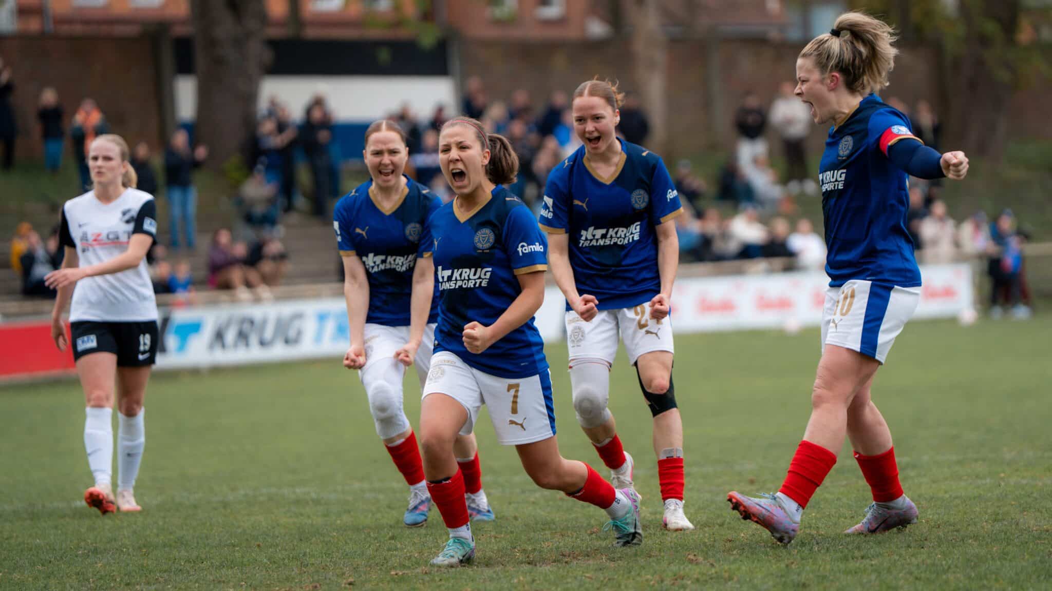 Bild zum Artikel: Bei Rückkehr an die Waldwiese: Women sichern sich Arbeitssieg