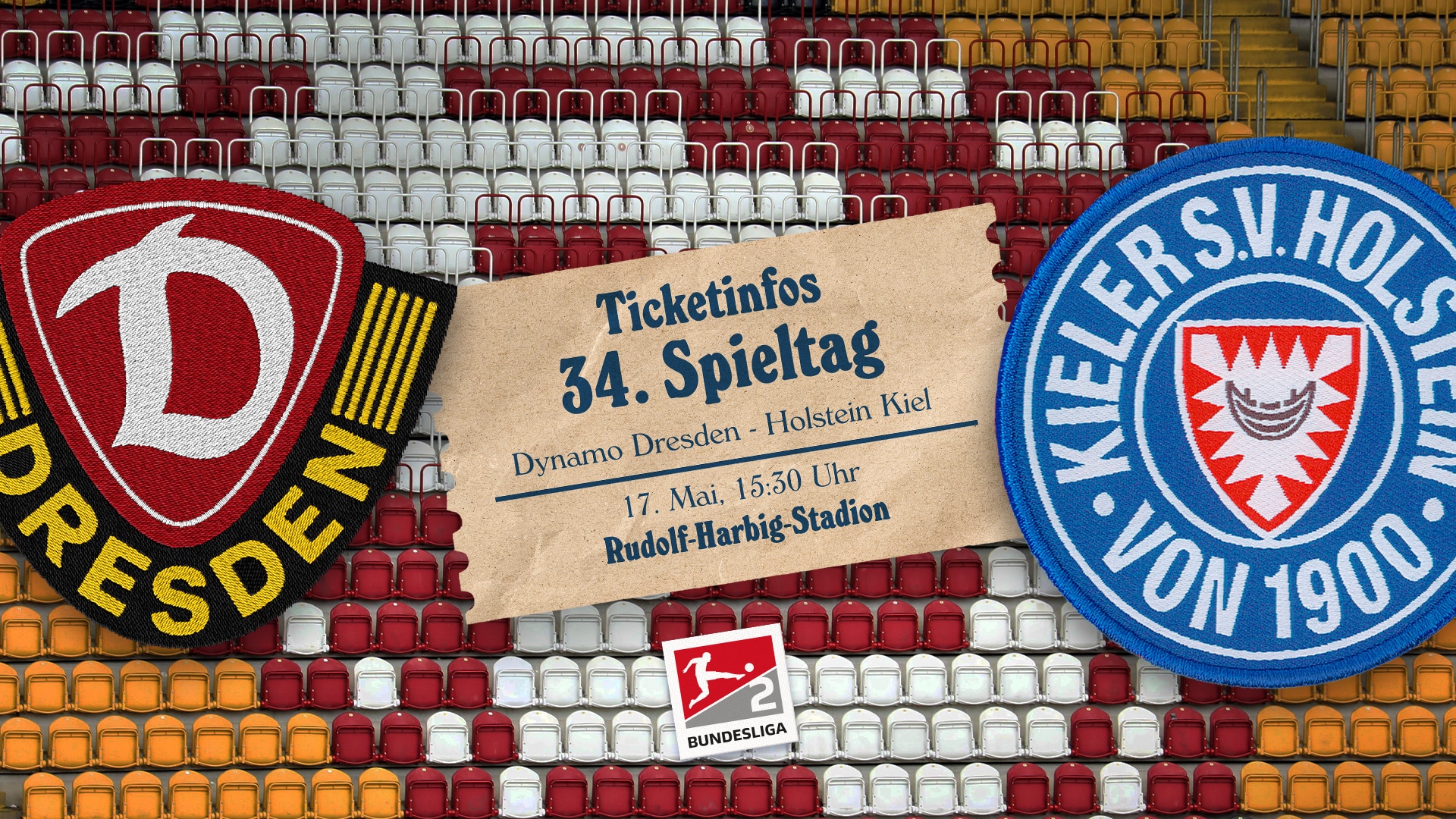 Bild zum Artikel: Ticketinfos zum Auswärtsspiel gegen Dynamo Dresden