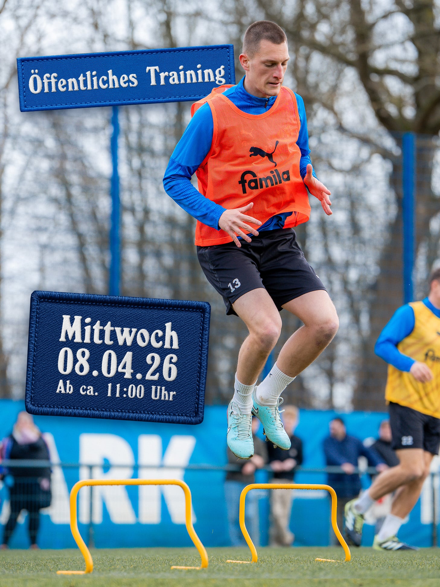 Kommt am Mittwoch zum öffentlichen Training im CITTI FUSSBALL PARK und unterstützt unsere Jungs bei der Vorbereitung auf das Spiel in Düsseldorf! 👋