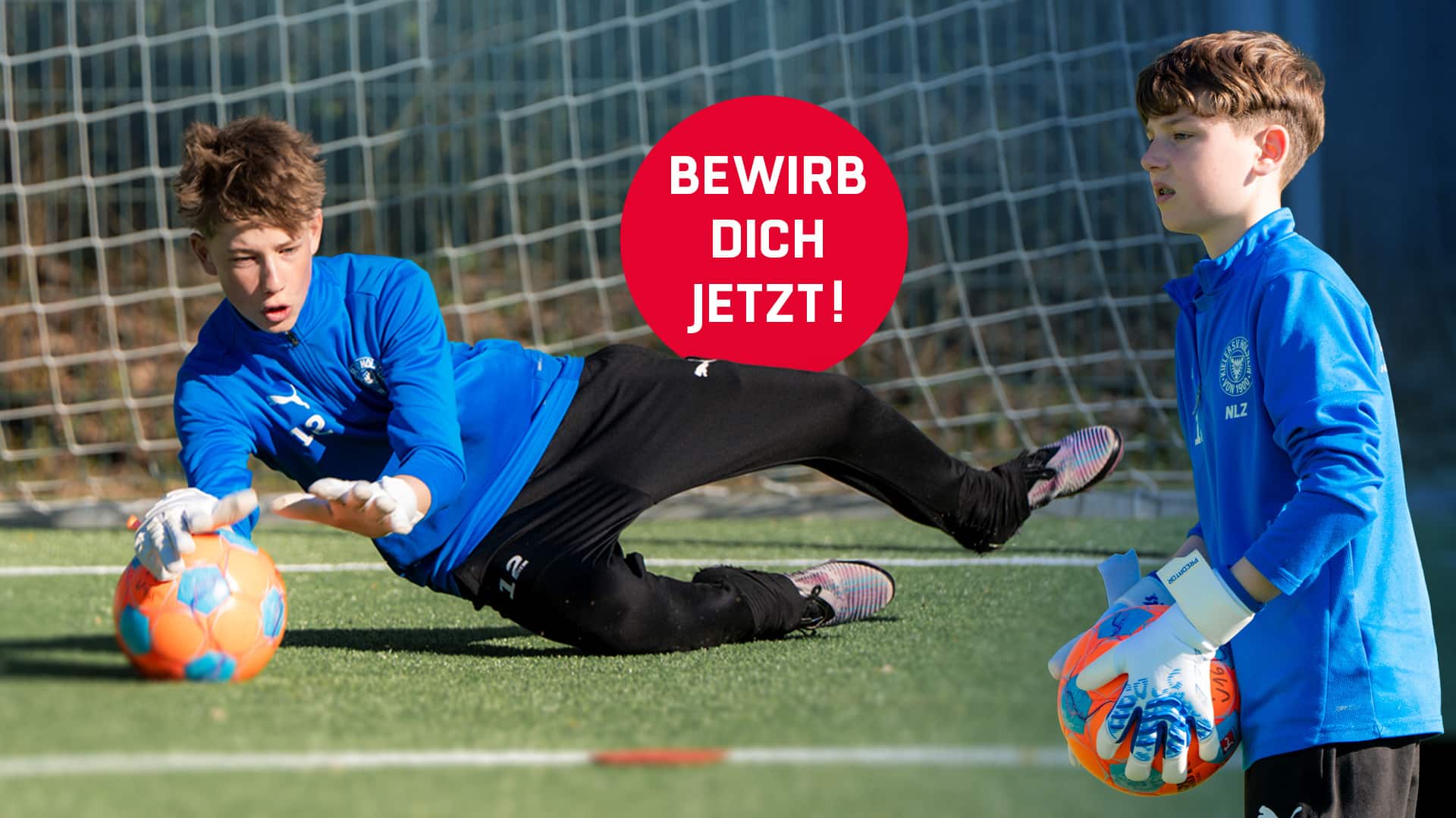 Bild zum Artikel: Nachwuchs-Torhüter der Jahrgänge 2015 & 2016 gesucht