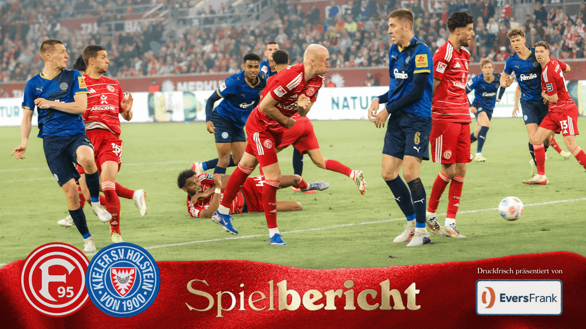 Holstein erarbeitet sich 2:1-Sieg bei Fortuna Düsseldorf