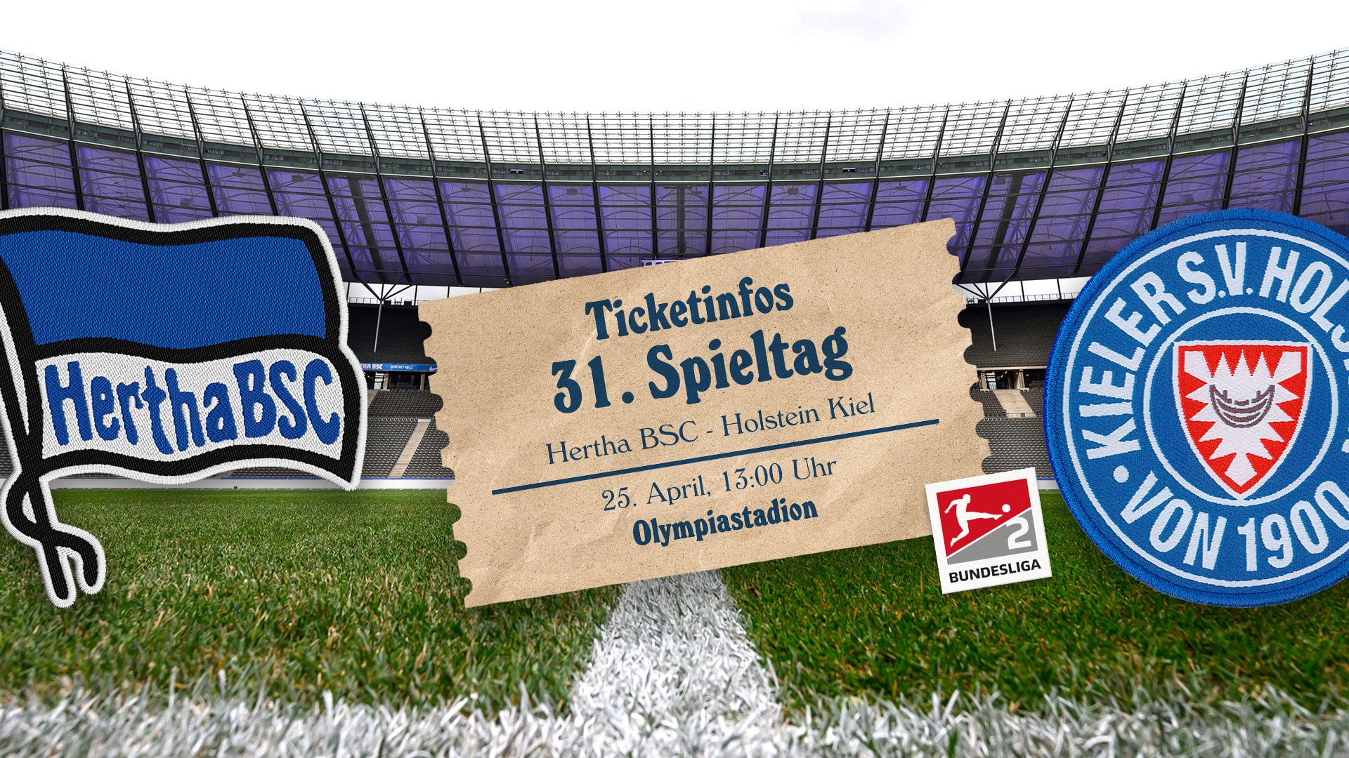 Ticketinfos für Auswärtsspiel gegen Hertha BSC