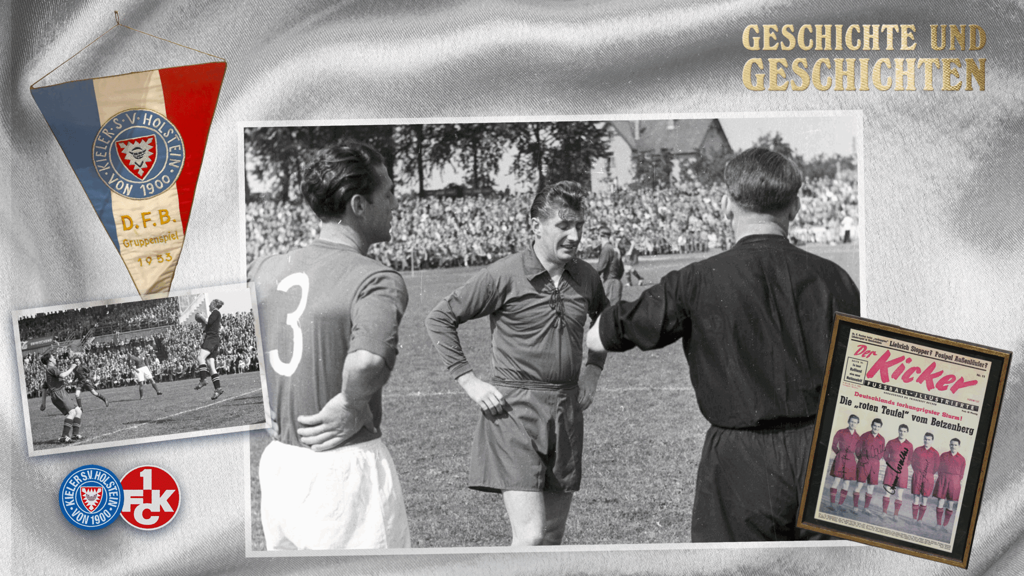 Bild zum Artikel: Geschichte und Geschichten: Fritz Walter auf dem Holsteinplatz