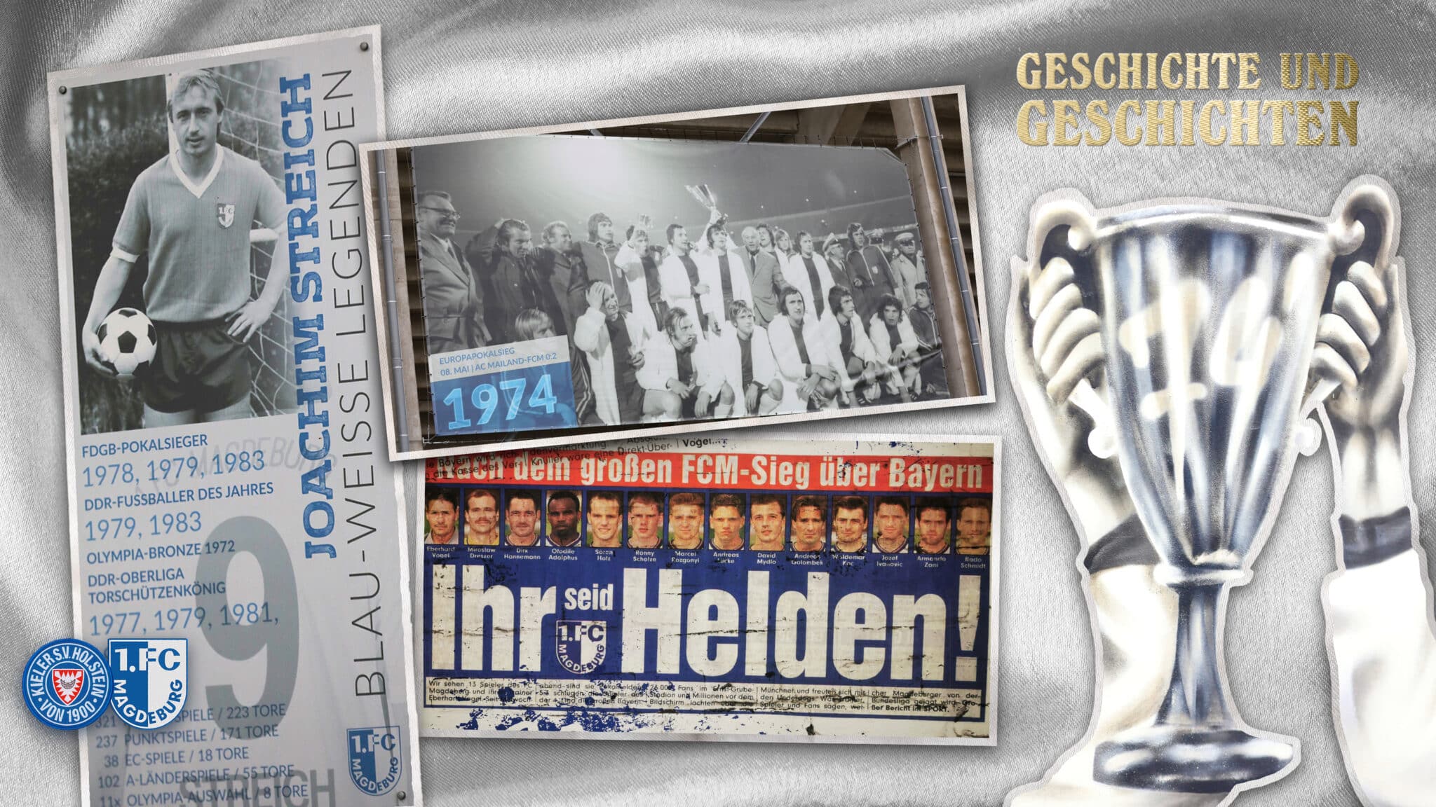 Bild zum Artikel: Geschichte und Geschichten: Europapokalsieg, Fußball-Legenden und ein Trainerdenkmal