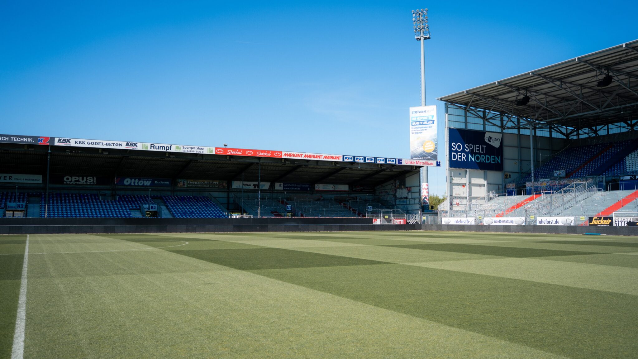 Bild zum Artikel: „Pitch of the Year“-Award: Holsteins Greenkeeper zum vierten Mal mit Bestplatzierung