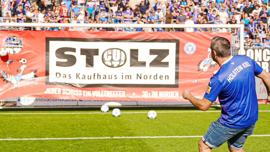 Bild zum Artikel: Holstein Kiel und Kaufhaus STOLZ weiten Partnerschaft aus