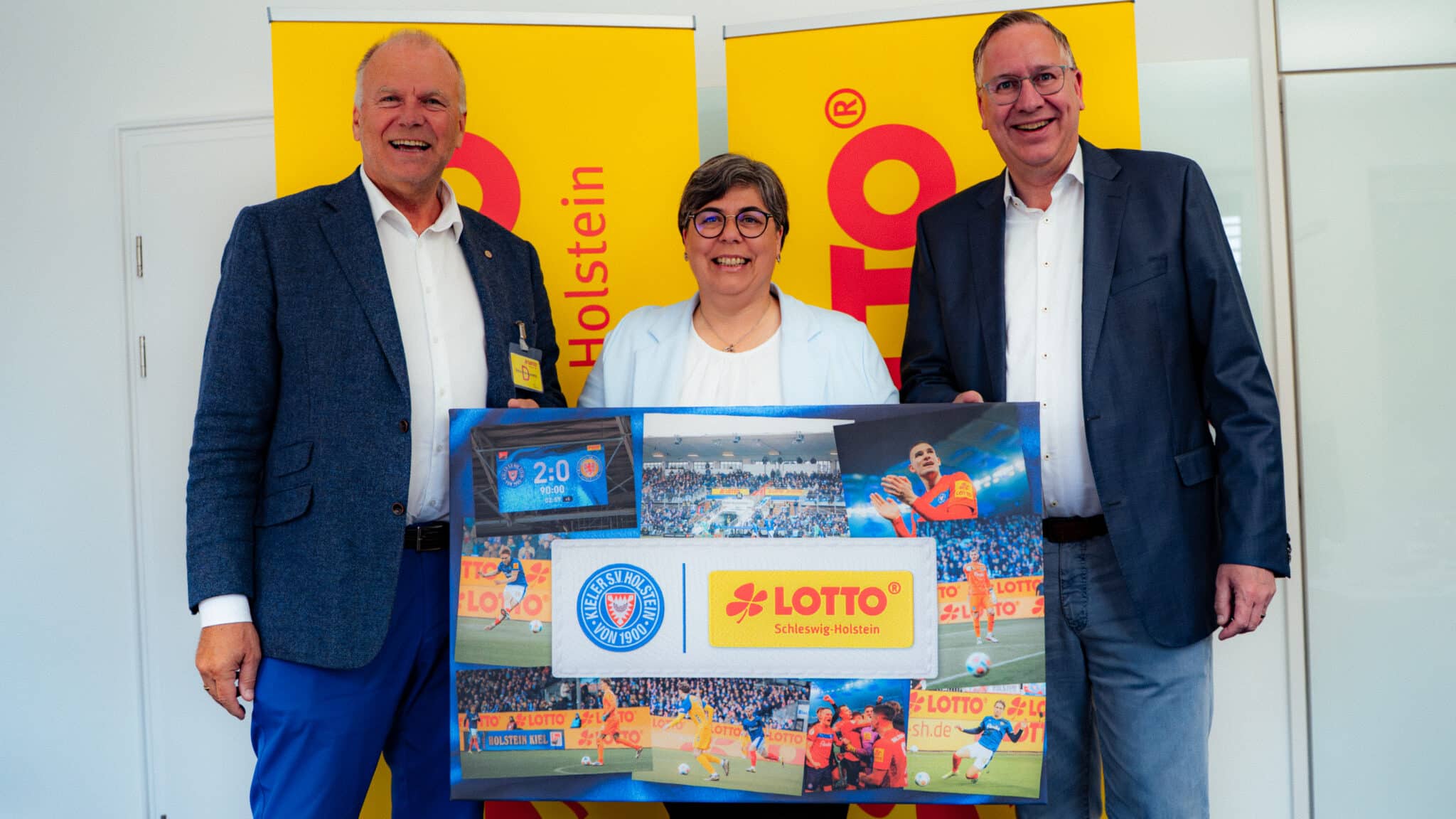 Bild zum Artikel: LOTTO bleibt an Bord: Holstein Kiel und LOTTO Schleswig-Holstein verlängern Partnerschaft