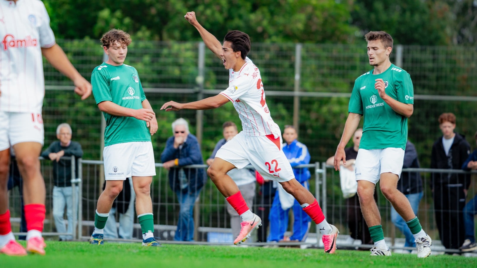 Bild zum Artikel: Jungstörche dominieren im Duell mit dem VfB Lübeck II