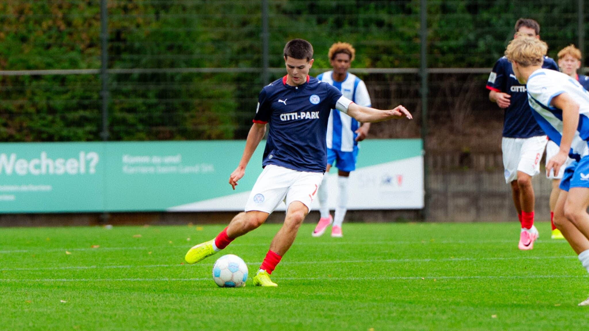 Bild zum Artikel: Torreiches U19-Remis in Rostock | U17 unterliegt Hertha BSC