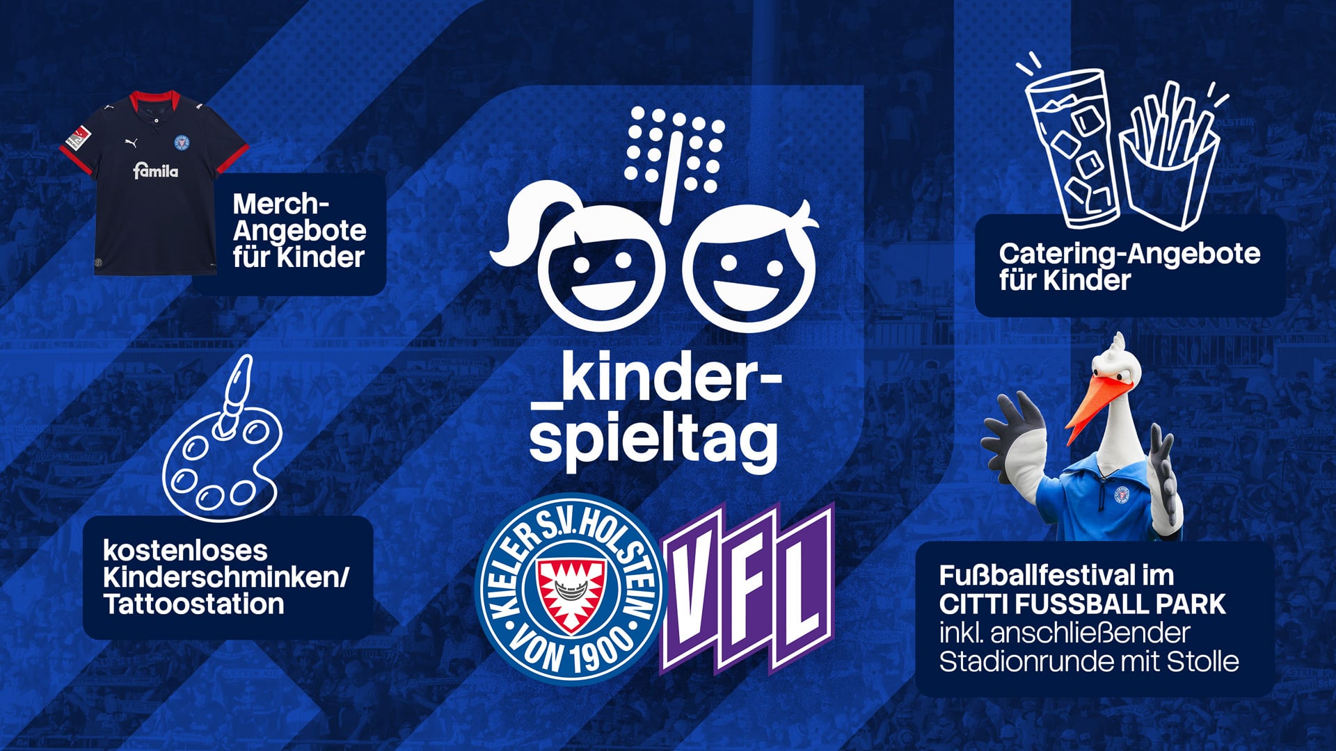 Bild zum Artikel: Viele Aktionen für Kids: Seid gegen den VfL Osnabrück dabei