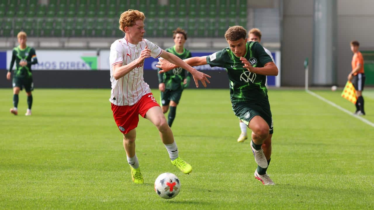 Bild zum Artikel: Deutliche Auswärtsniederlage der U17 beim VfL Wolfsburg