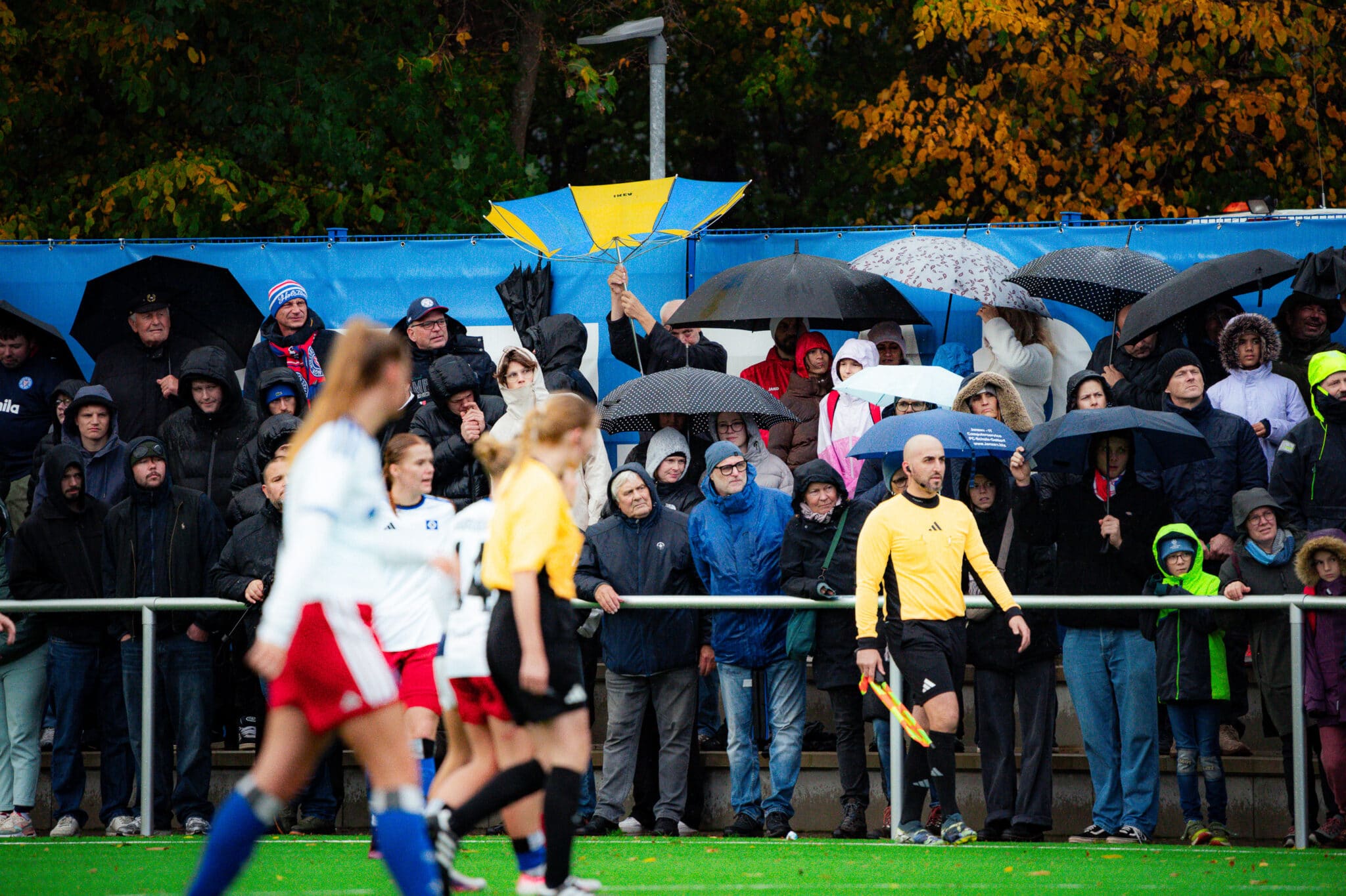 Heimspiel der KSV Holstein Women vs. HSV U21 in der Regionalliga Nord.