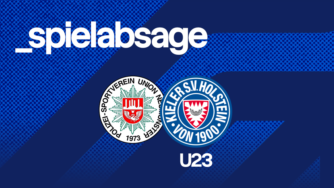 Bild zum Artikel: Auswärtsspiel der U23 beim PSV Neumünster abgesagt