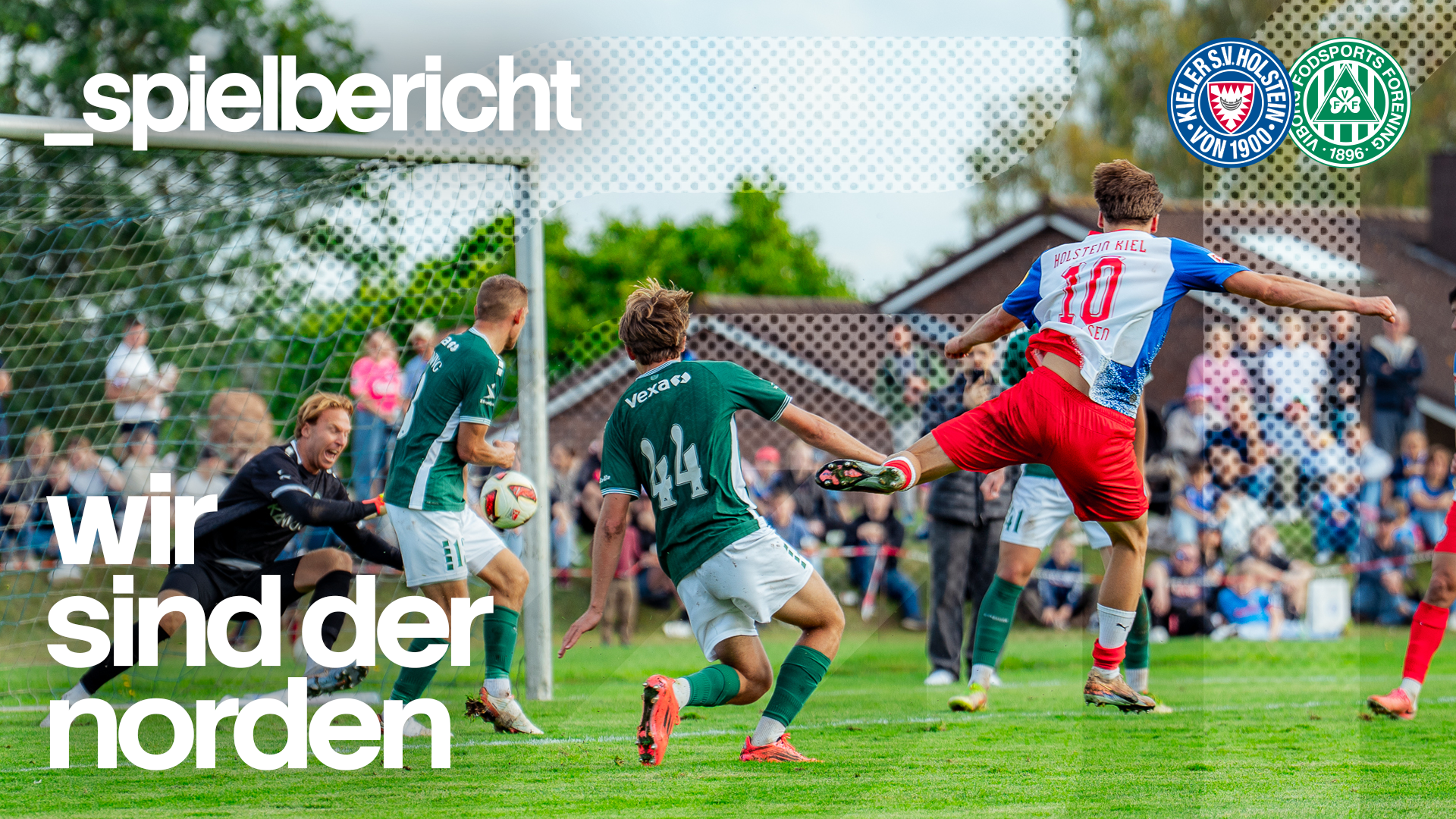 Bild zum Artikel: Vor toller Kulisse: Holstein gewinnt Testspiel gegen Viborg FF  