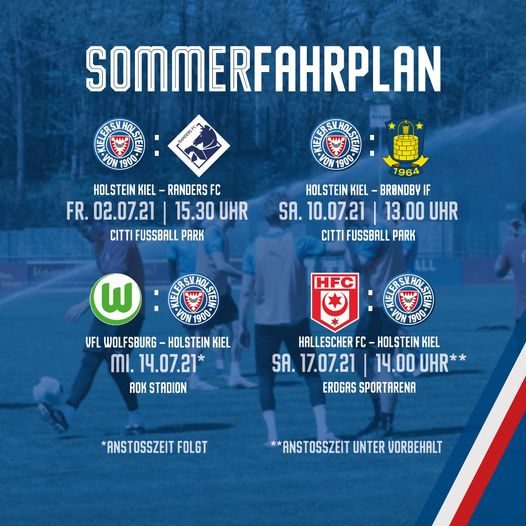 20210623 Sommerfahrplan Holstein Kiel Saison 2021-22
