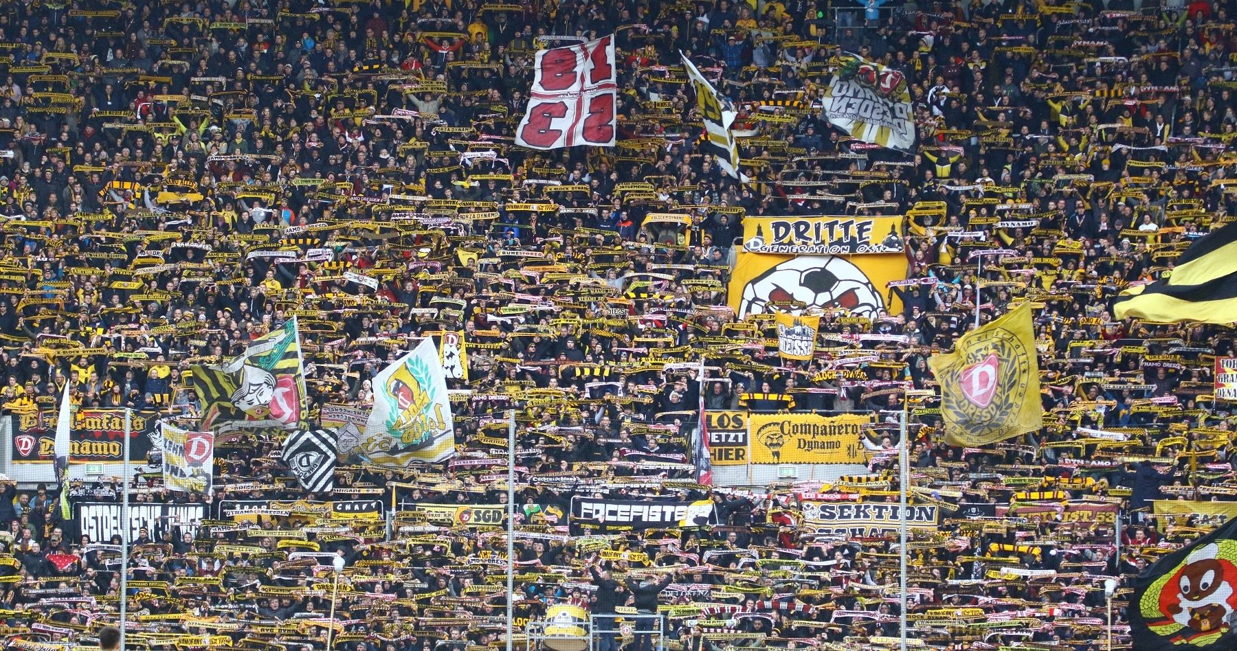 Dynamo Dresden muss im Kampf um den Klassenerhalt auf seine Fans verzichten